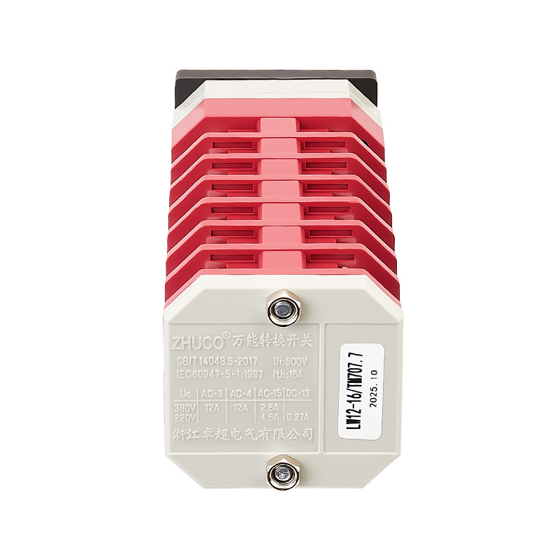 ZHUCO LW12-16/TM707.7 Kondensatorgehäuse Zehnkreis-Umschalter mit einstellbarem Schaltkreis