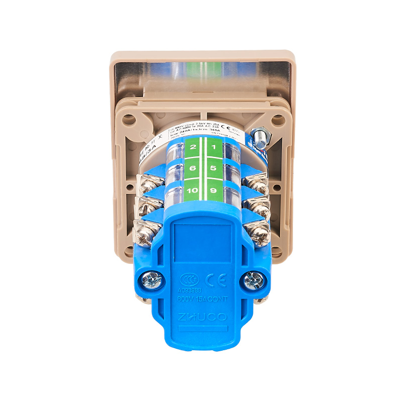 ZHUCO SC-68/3A 0-RST Dreiteiliger Amperemeter-Phasenschalter