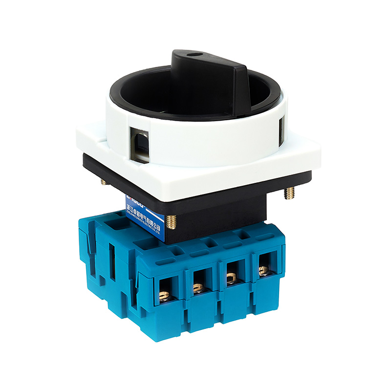 ZHUCO SZD11-25/400010 Grau Schwarz Panel OFF-ON Zwei-Pitch Dreiphasen Vierleiter Lastleistungsschalter mit Vorhängeschloss Panelhalterung