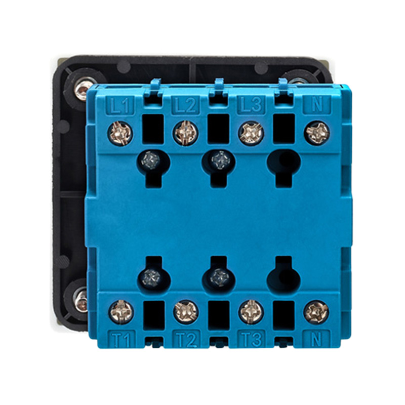 ZHUCO SZD11-25/400010 Grau Schwarz Panel OFF-ON Zwei-Pitch Dreiphasen Vierleiter Lastleistungsschalter mit Vorhängeschloss Panelhalterung