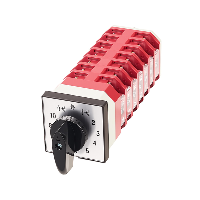 ZHUCO LW12-16/TM707.7 Kondensatorgehäuse Zehnkreis-Umschalter mit einstellbarem Schaltkreis