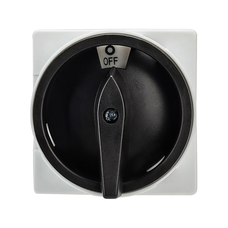 ZHUCO SZD11-25/400010 Grau Schwarz Panel OFF-ON Zwei-Pitch Dreiphasen Vierleiter Lastleistungsschalter mit Vorhängeschloss Panelhalterung