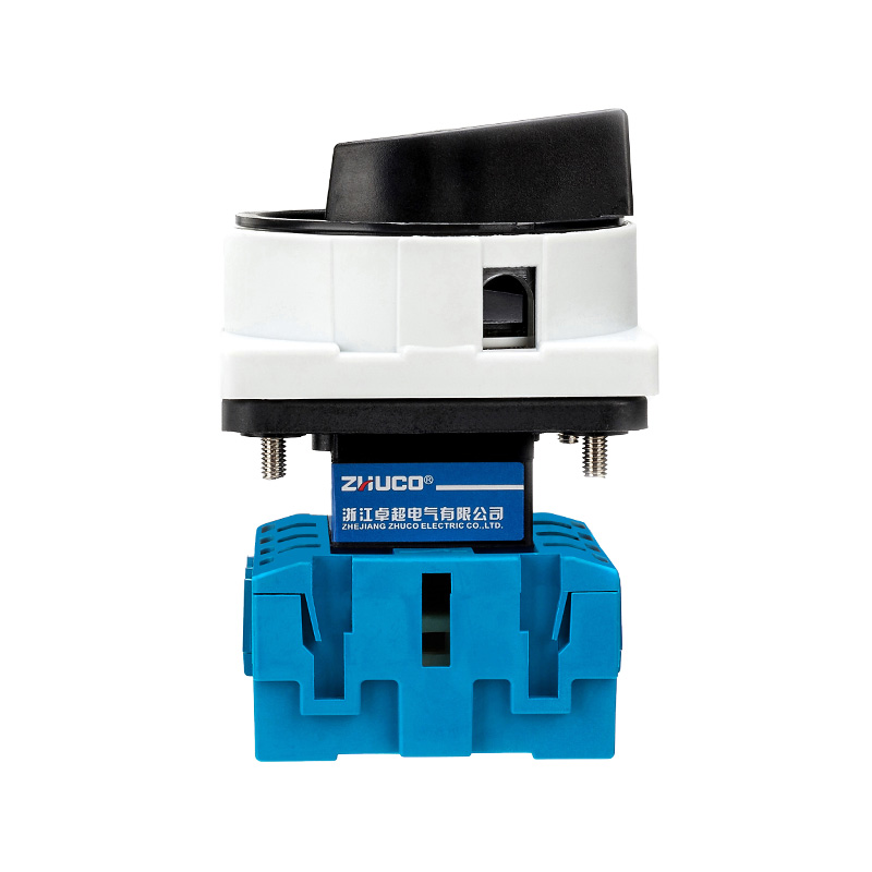 ZHUCO SZD11-25/400010 Grau Schwarz Panel OFF-ON Zwei-Pitch Dreiphasen Vierleiter Lastleistungsschalter mit Vorhängeschloss Panelhalterung