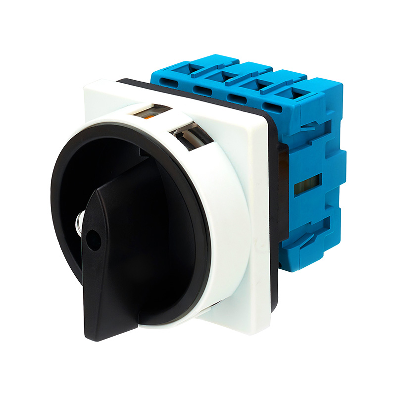 ZHUCO SZD11-25/400010 Grau Schwarz Panel OFF-ON Zwei-Pitch Dreiphasen Vierleiter Lastleistungsschalter mit Vorhängeschloss Panelhalterung