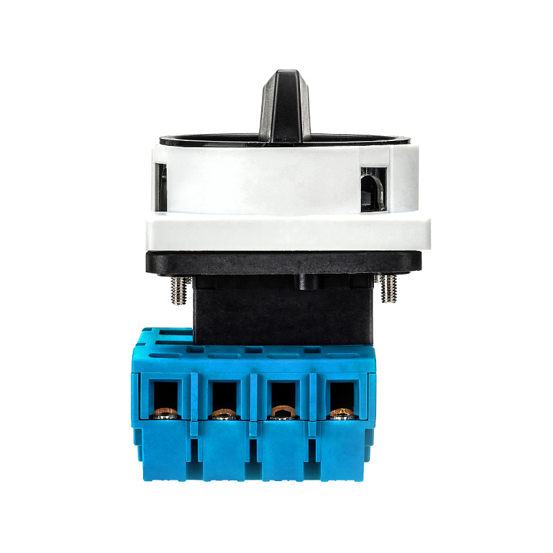 ZHUCO SZD11-25/400010 Grau Schwarz Panel OFF-ON Zwei-Pitch Dreiphasen Vierleiter Lastleistungsschalter mit Vorhängeschloss Panelhalterung