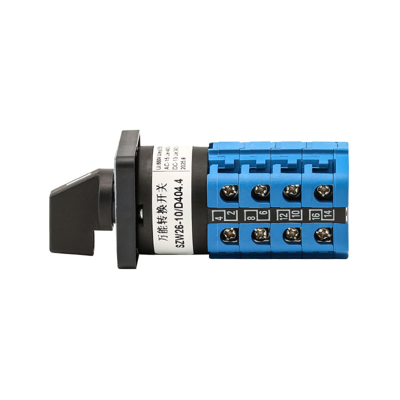 ZHUCO SZW26-10/D404.4 1-0-2 Vierteiliger Umschalter mit drei Positionen