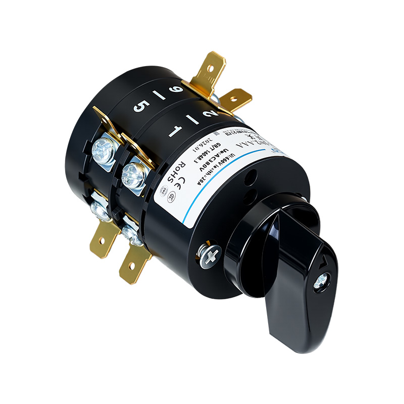 ZHUCO HZ5B-20/2.AAA 1-0-2 Dreistellungs-Kombinationsschalter mit zwei Abschnitten