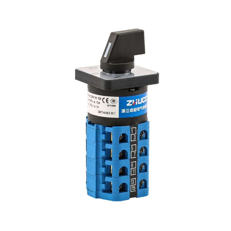 ZHUCO SZW26-10/D404.4 1-0-2 Vierteiliger Umschalter mit drei Positionen