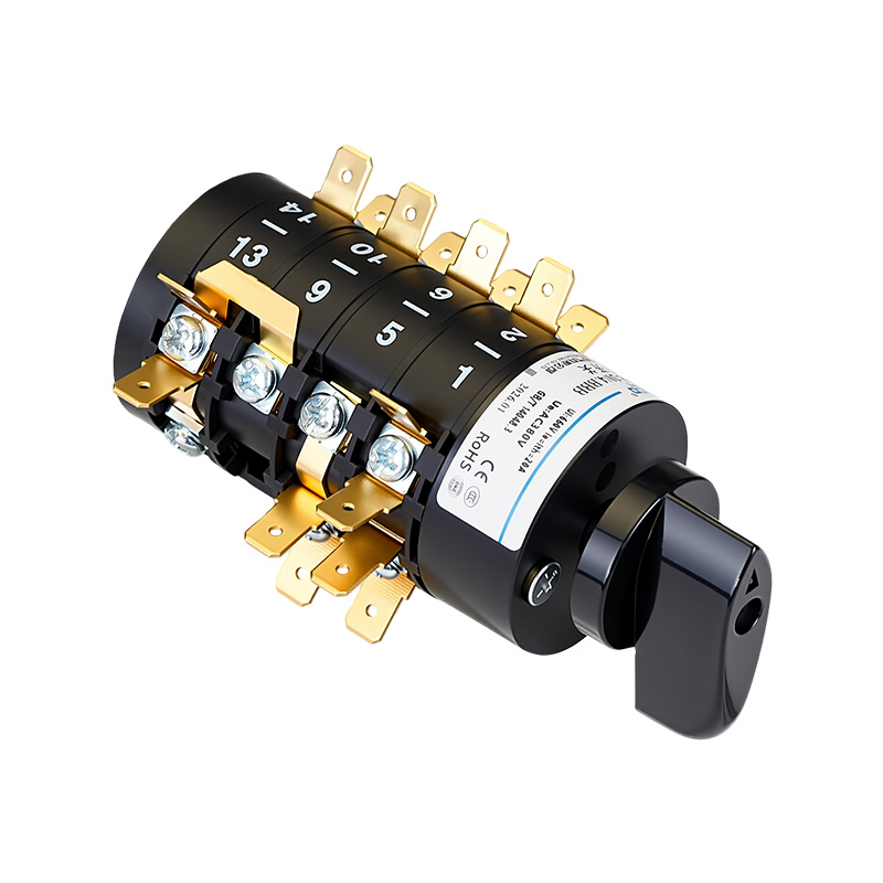 ZHUCO HZ5B-204.BBB 0-1-2-3-4-5-6 7-Positionen 4-teiliger Kombinationsschalter