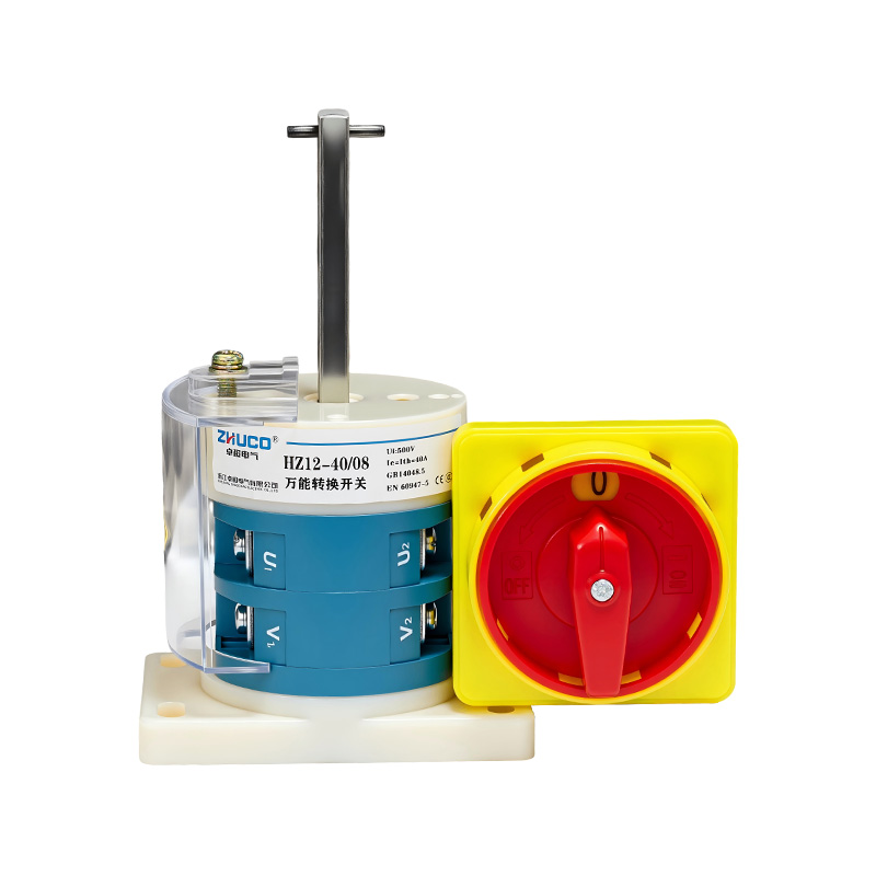 ZHUCO HZ12-40/08 OFFON Zwei-Positionen-Zweiteil-Werkzeugmaschine/Drehmaschine Elektrischer Schrank Verriegelung Stromabschaltung Umschalter