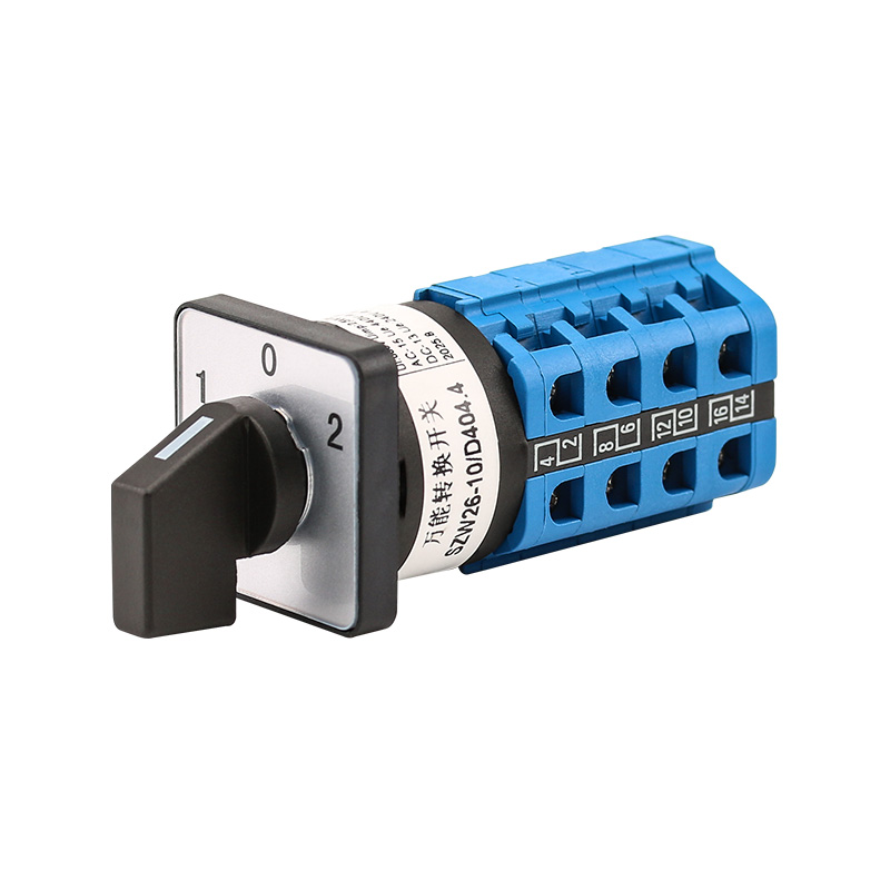 ZHUCO SZW26-10/D404.4 1-0-2 Vierteiliger Umschalter mit drei Positionen