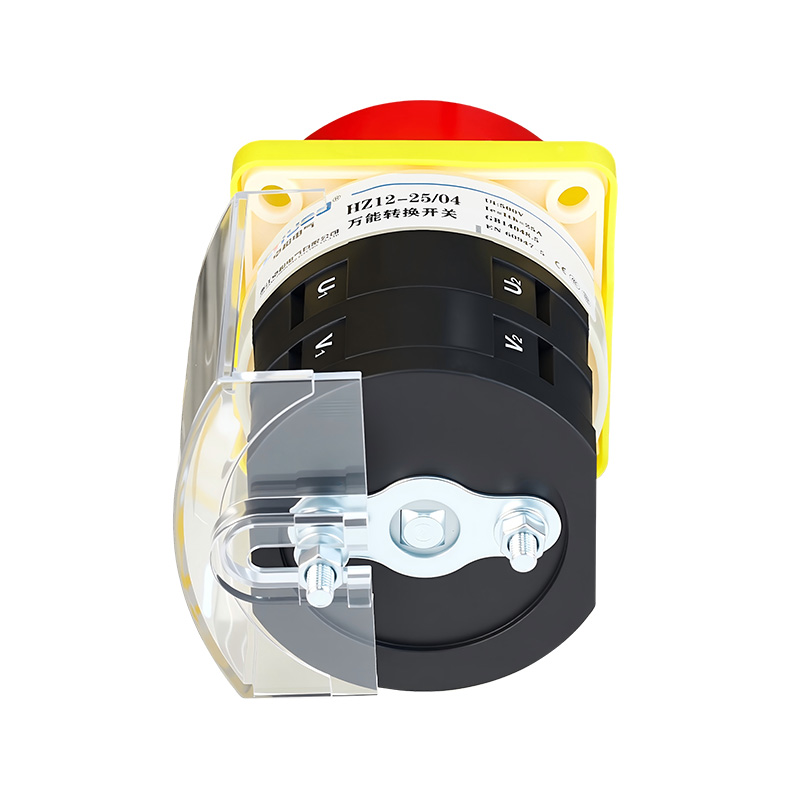 ZHUCO HZ12-25/04 0-1 Zwei-Positionen-Umschalter mit zweiteiliger Stromabschaltung