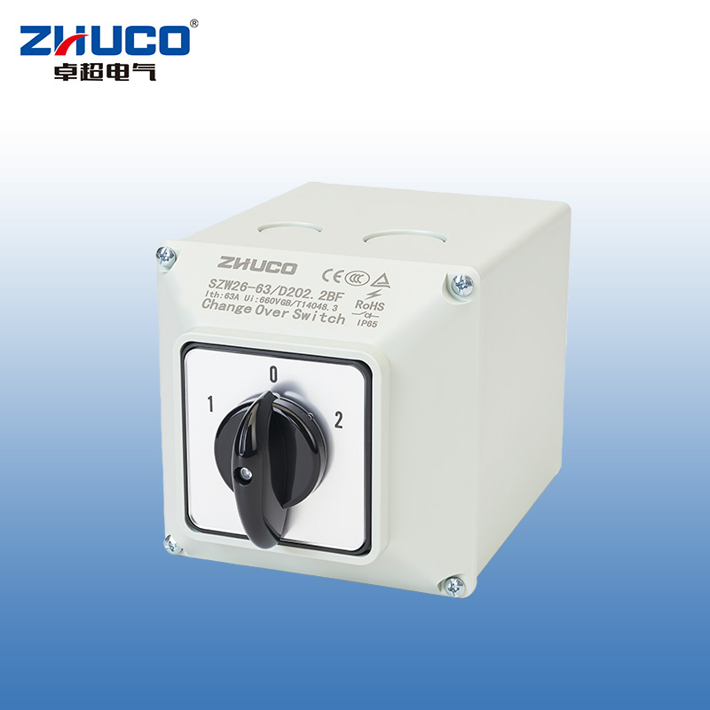 ZHUCO SZW26-63/D202.2BF Hochstrom-IP65-Schutzübertragungsschalter