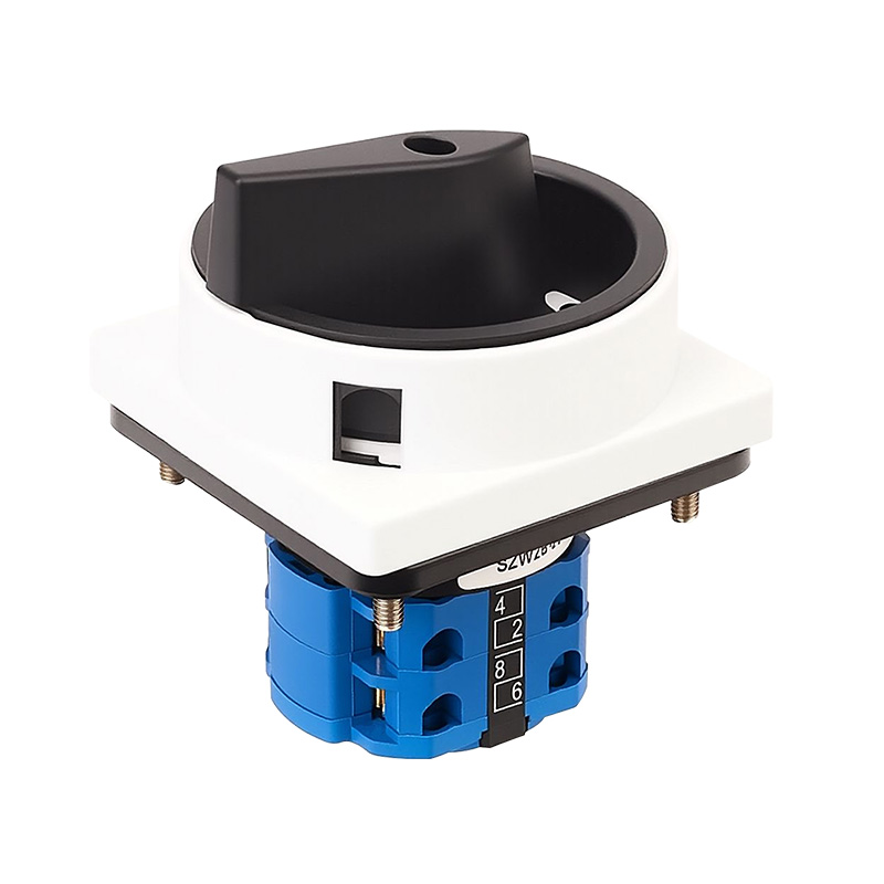 ZHUCO SZW26-20/2GS Grau-schwarzer AUS-EIN-Zweiteiler-Netzschalter mit zwei Positionen