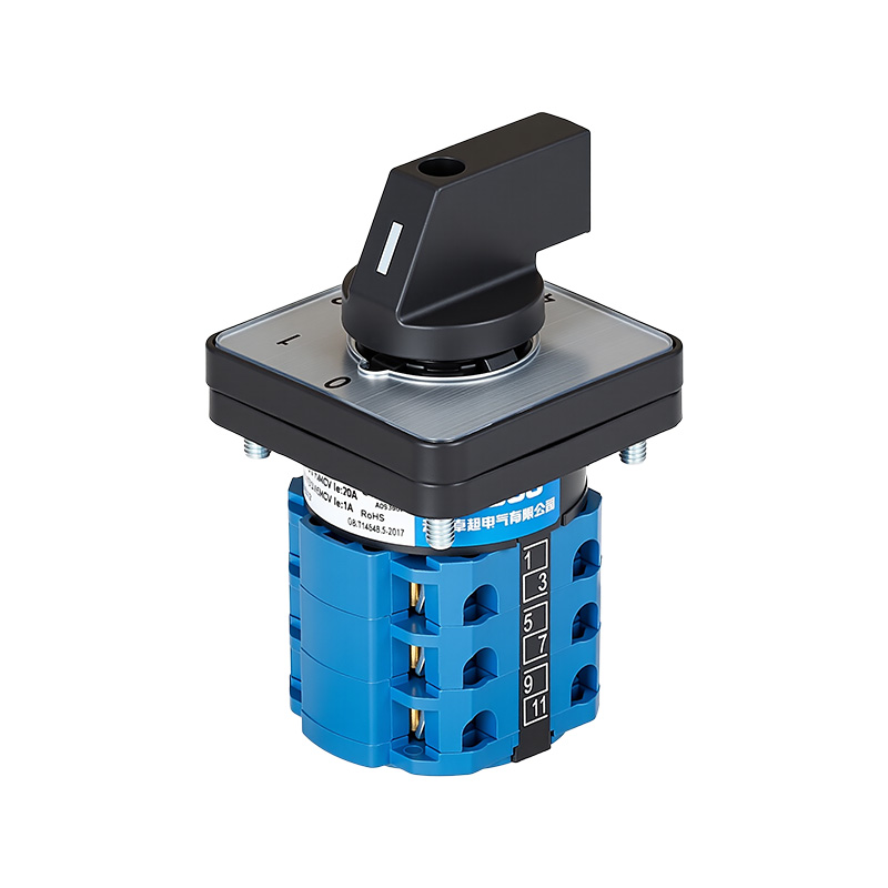 ZHUCO SZW26-20/0-4.3 0-1-2-3-4 Fünfstellungs-Dreiteiler-Umschalter