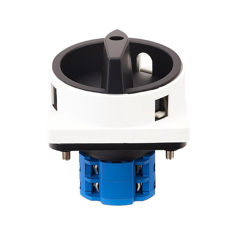 ZHUCO SZW26-20/2GS Grau-schwarzer AUS-EIN-Zweiteiler-Netzschalter mit zwei Positionen