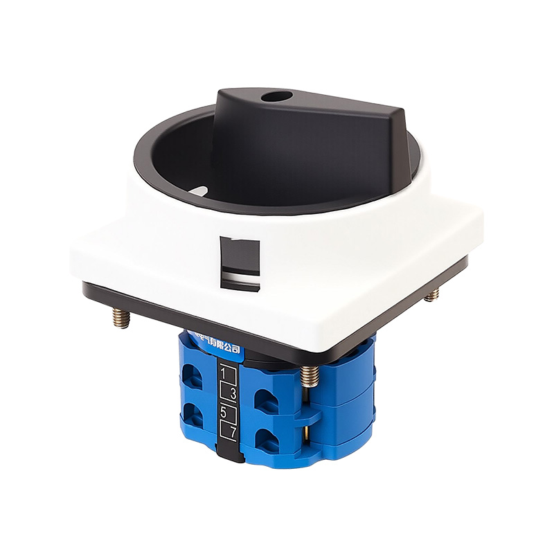 ZHUCO SZW26-20/2GS Grau-schwarzer AUS-EIN-Zweiteiler-Netzschalter mit zwei Positionen