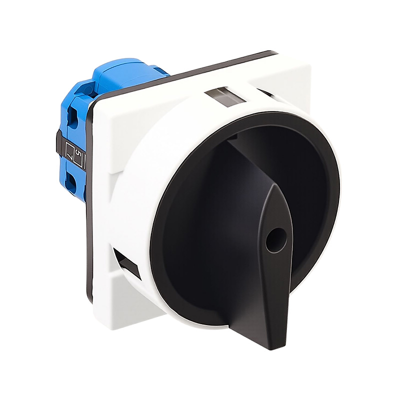 ZHUCO SZW26-20/2GS Grau-schwarzer AUS-EIN-Zweiteiler-Netzschalter mit zwei Positionen