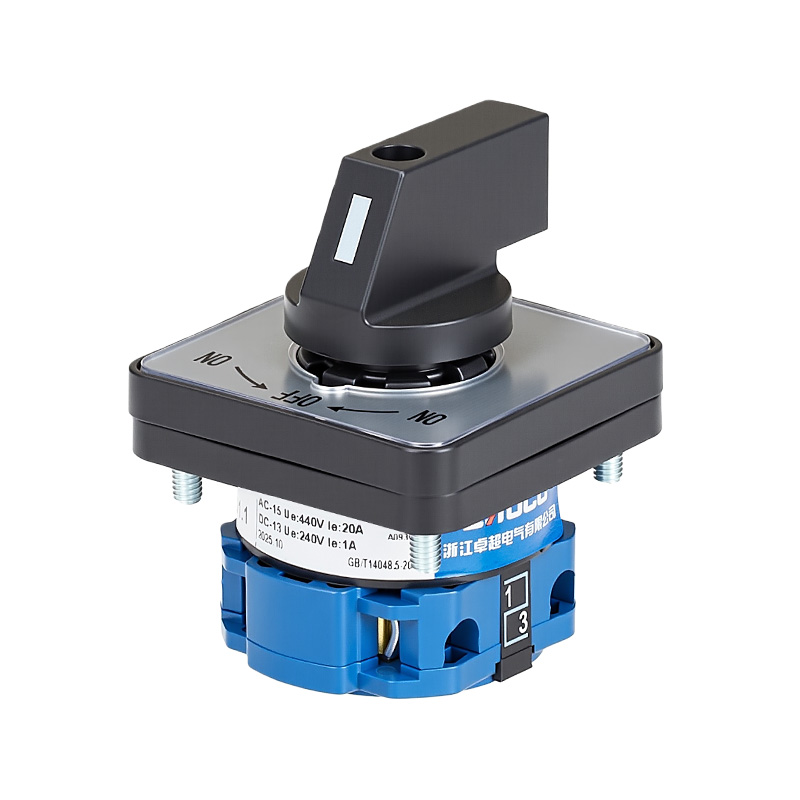 ZHUCO SZW26-20/B101.1 EIN-AUS-EIN Dreistellungs-Einteiliger Selbstrückstellender Umschalter