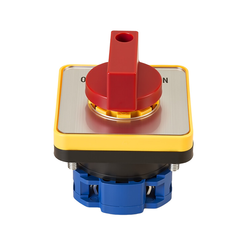 ZHUCO SZW26-20/D101.1 Silberplatte roter Griff EIN-AUS-EIN Dreistellungs-Einabschnittsumschalter