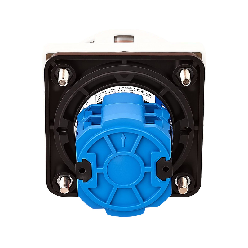 ZHUCO SZW26-20/2GS Grau-schwarzer AUS-EIN-Zweiteiler-Netzschalter mit zwei Positionen