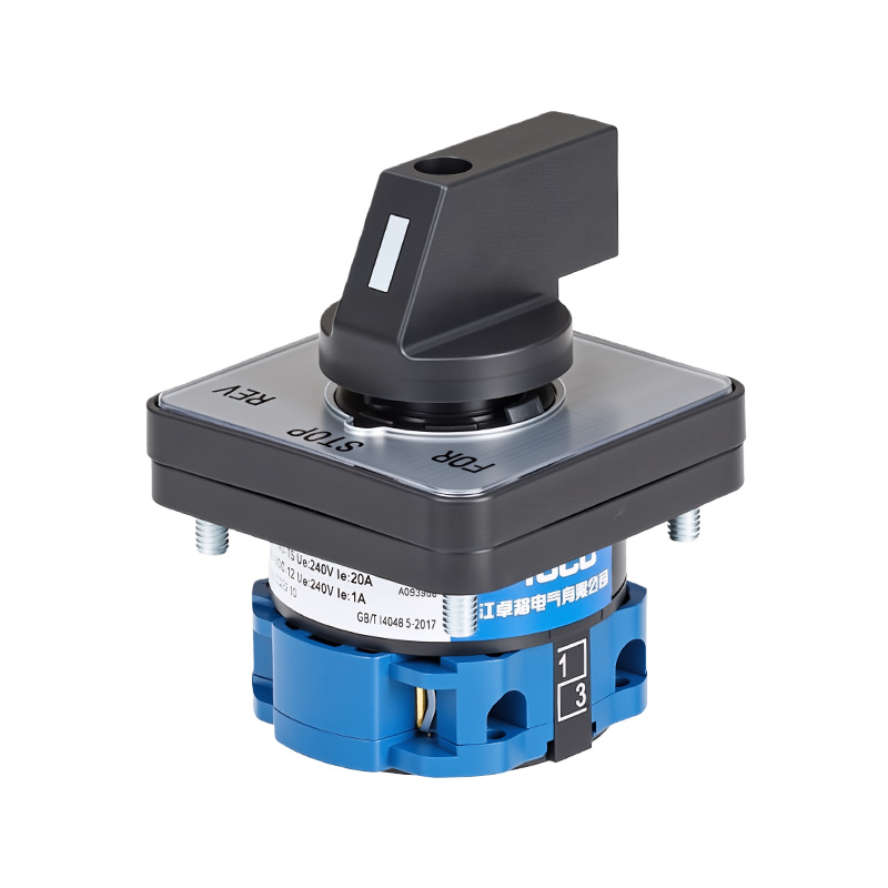 ZHUCO SZW26-20 D101.1 FOR-STOP-REV Dreistellungs-Einteil-Umschalter