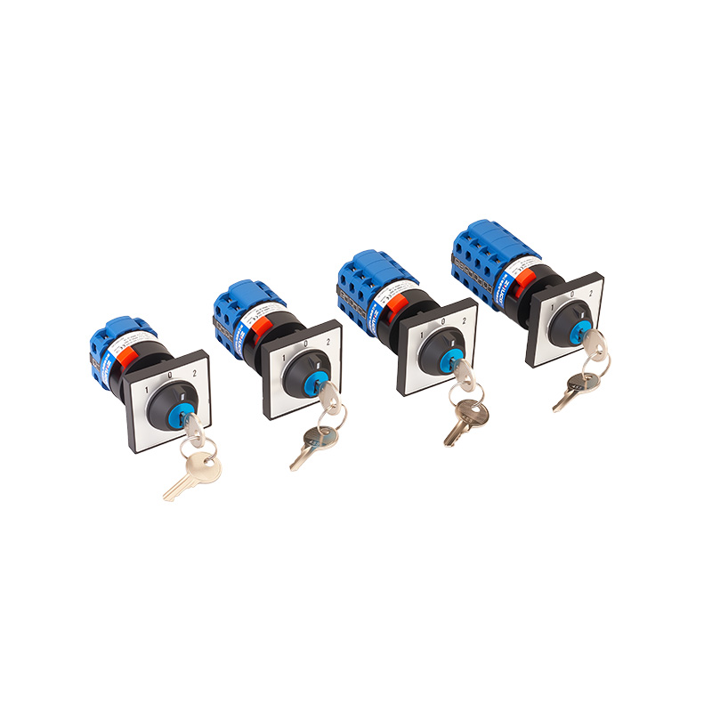 ZHUCO SZW26-20C/D202.2Y Dreistellungs-Umschalter mit zweiteiliger Verriegelung und Einzellochmontage