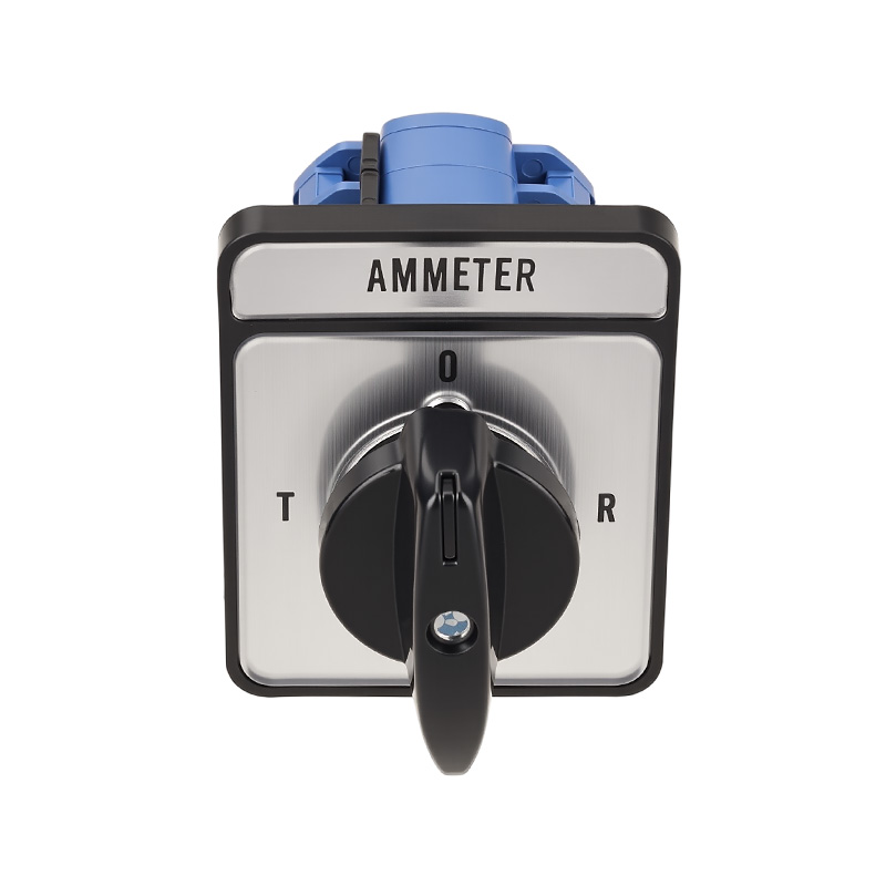 ZHUCO SZW26-20/LH3.3 Runder Langpanel-0-RST-Dreistellungs-Dreikanal-Stromumschalter