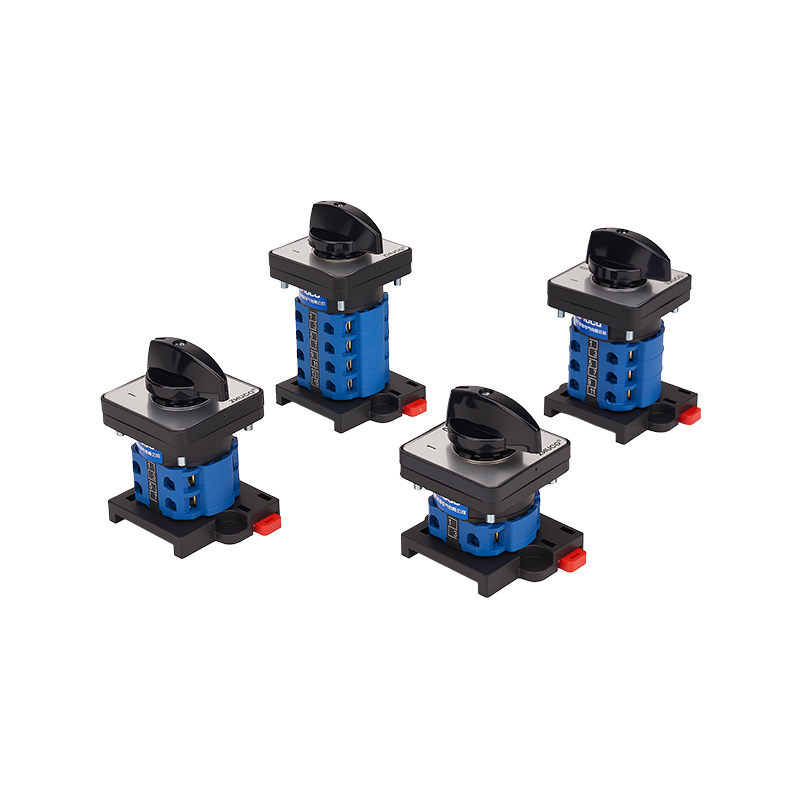 ZHUCO SZW26-20/D101.1-B11R 1-0-2 Dreistellungs-Umschalter für die Schienenmontage