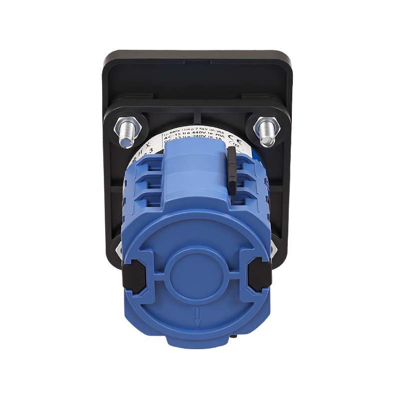 ZHUCO SZW26-20/LH3.3 Runder Langpanel-0-RST-Dreistellungs-Dreikanal-Stromumschalter