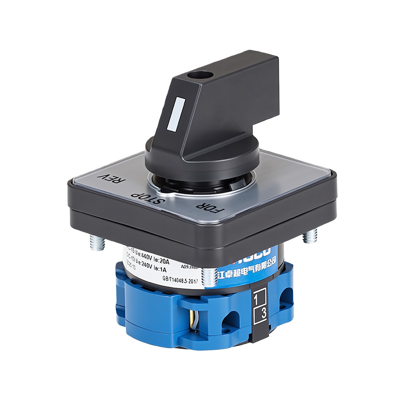 ZHUCO SZW26-20 D101.1 FOR-STOP-REV Dreistellungs-Einteil-Umschalter