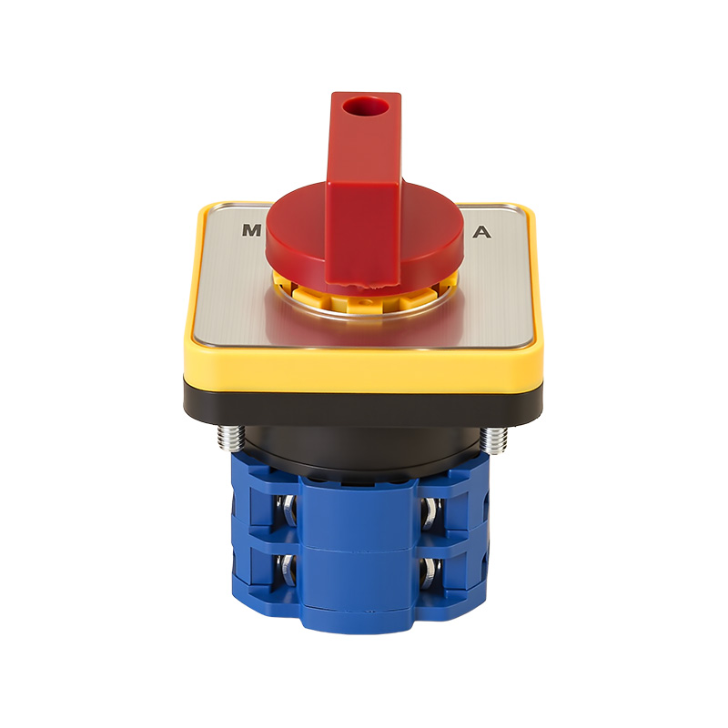 ZHUCO SZW26-20D/202.2 Silberplatte roter Griff 1-0-2 Dreistellungs-Zweiteil-Umschalter