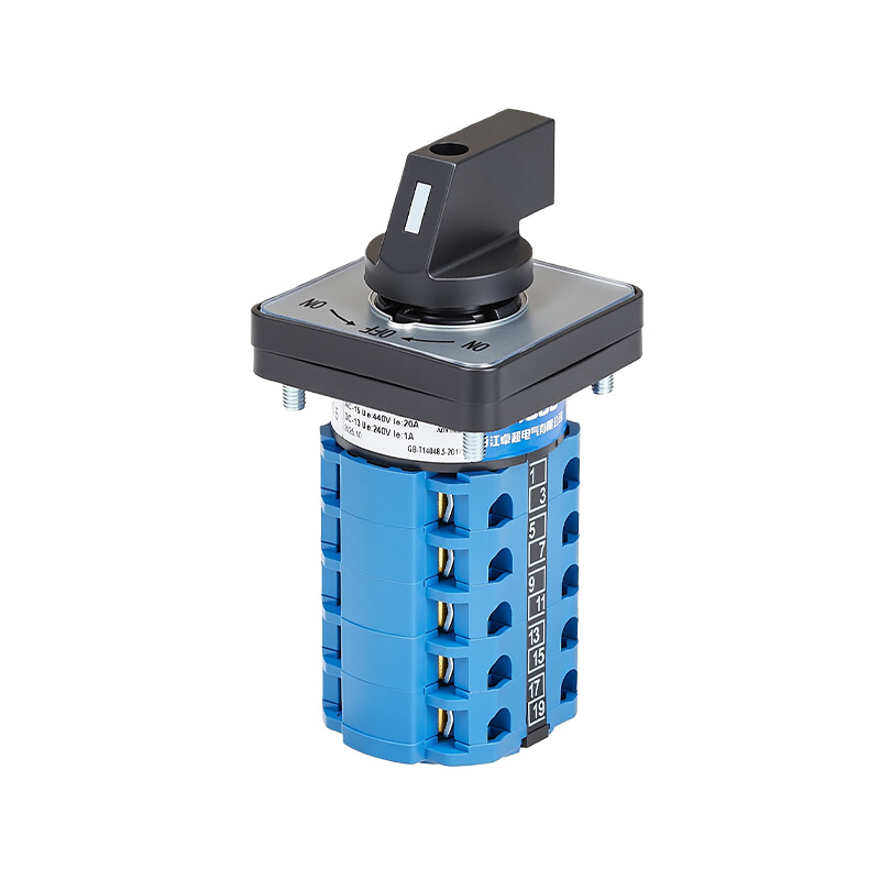 ZHUCO SZW26-20/B505.5 EIN-AUS-EIN Fünfteiliger Umschalter mit drei Positionen und selbstrückstellendem Funktionsumschalter