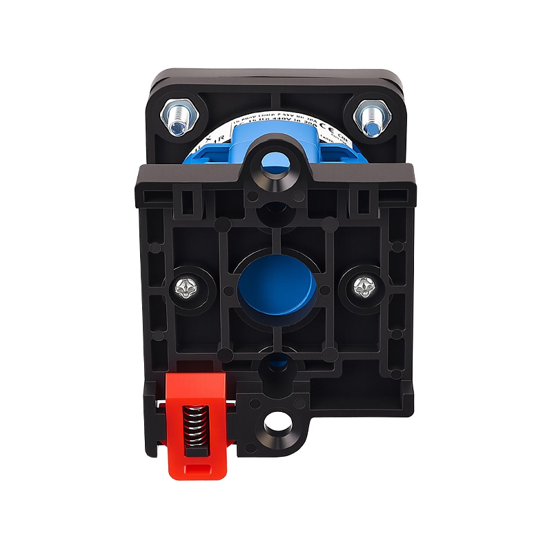 ZHUCO SZW26-20 D202.2-B11R Dreiteiliger Umschalter für DIN-Schienenmontage mit drei Positionen