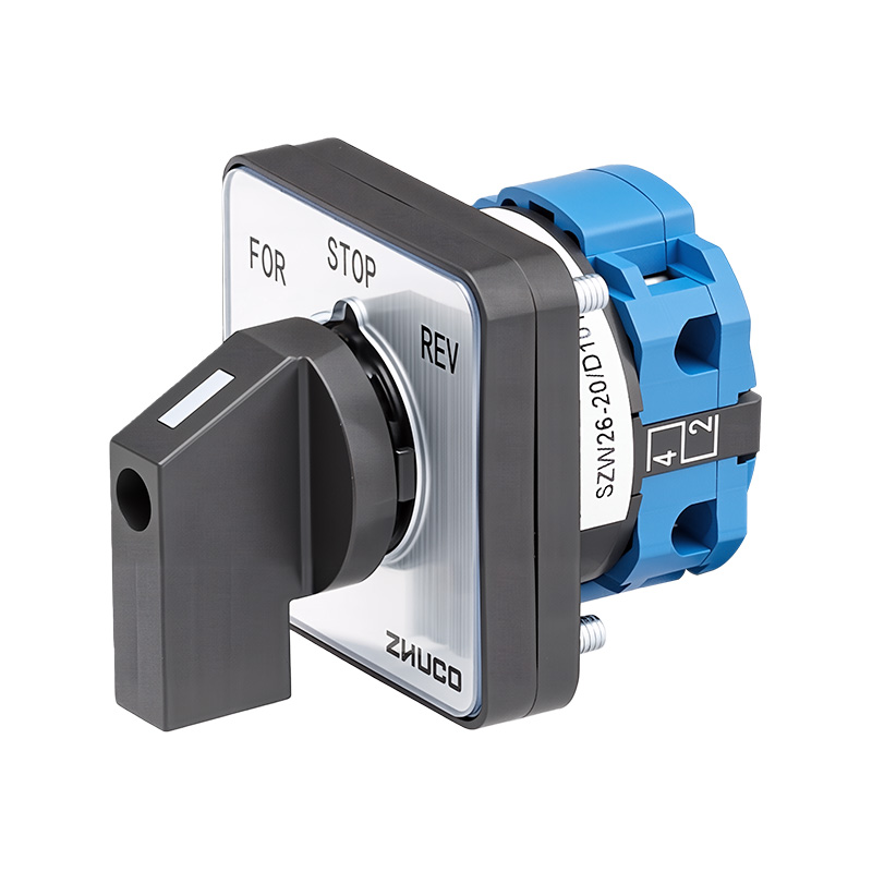 ZHUCO SZW26-20 D101.1 FOR-STOP-REV Dreistellungs-Einteil-Umschalter