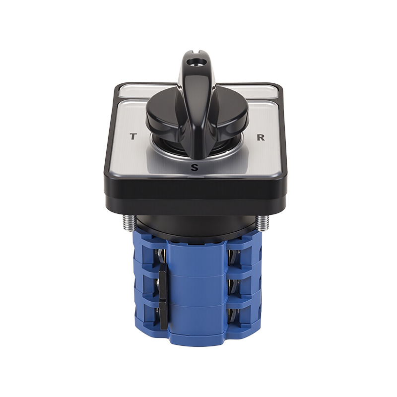 ZHUCO SZW26-20/LH3.3 Runder Langpanel-0-RST-Dreistellungs-Dreikanal-Stromumschalter