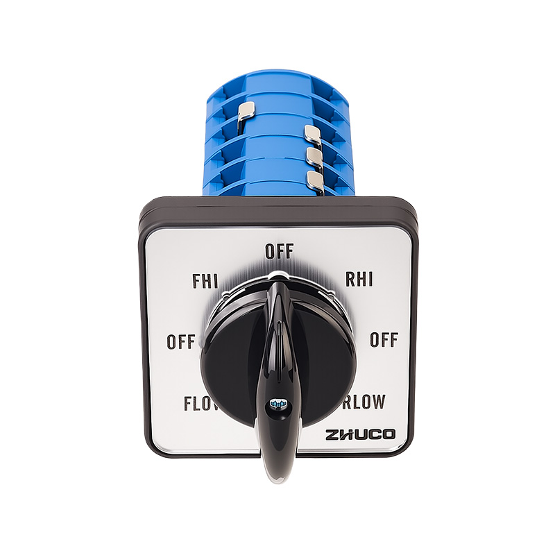 ZHUCO SZW26-25/7206.6 Achtstufiger sechsteiliger Vorwärts-/Rückwärts-Hoch-/Niedergeschwindigkeits-Fräsmaschinen-Umschalter