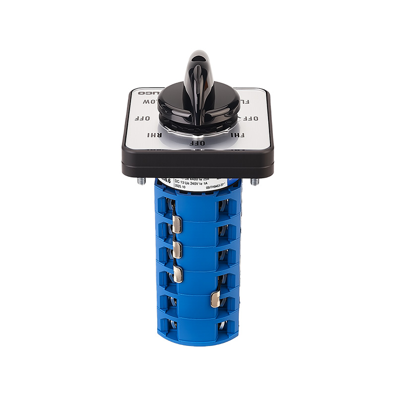 ZHUCO SZW26-25/7206.6 Achtstufiger sechsteiliger Vorwärts-/Rückwärts-Hoch-/Niedergeschwindigkeits-Fräsmaschinen-Umschalter