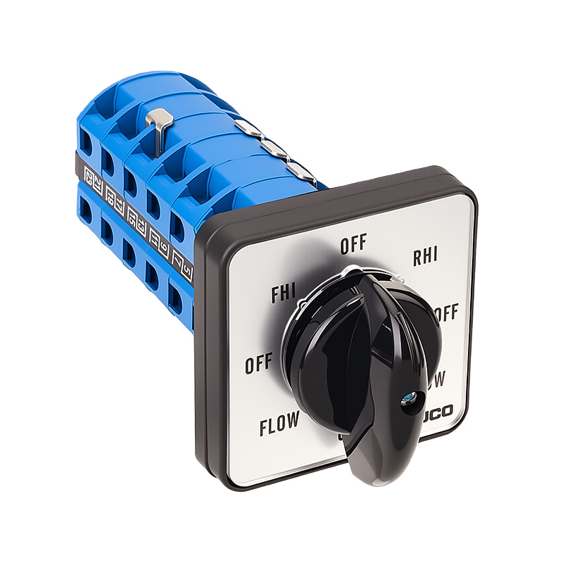 ZHUCO SZW26-25/7206.6 Achtstufiger sechsteiliger Vorwärts-/Rückwärts-Hoch-/Niedergeschwindigkeits-Fräsmaschinen-Umschalter
