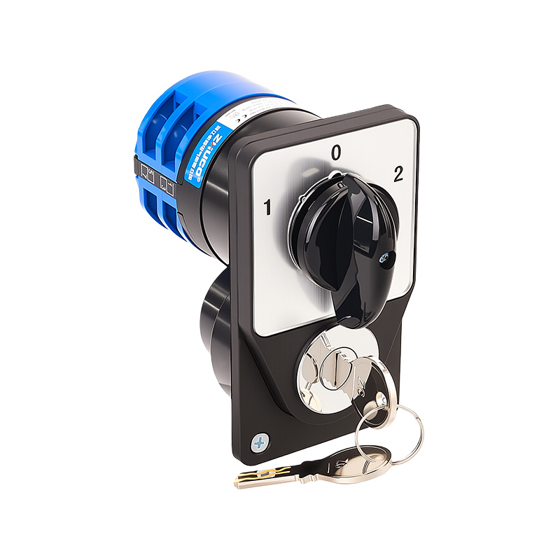 ZHUCO SZW26-32/D202.2YS 1-0-2 Dreiteiliger Umschalter mit elektronischer Verriegelung