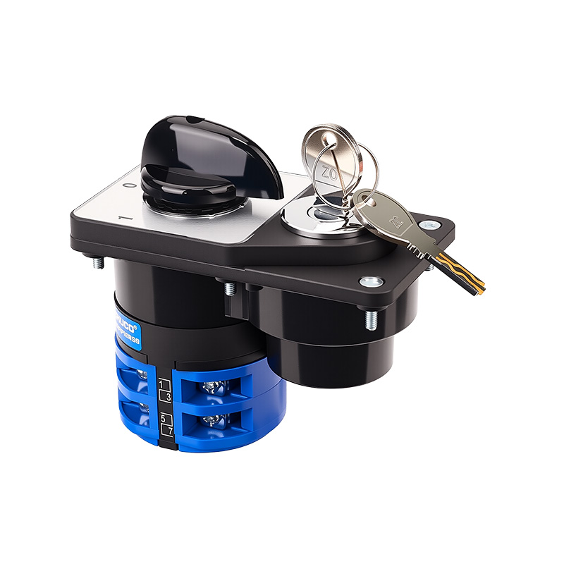 ZHUCO SZW26-32/D202.2YS 1-0-2 Dreiteiliger Umschalter mit elektronischer Verriegelung