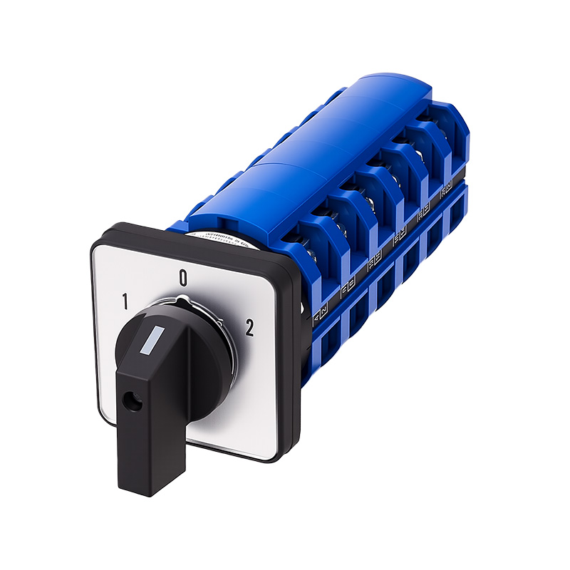 ZHUCO SZW26-63/D606.6 1-0-2 Dreistellungs-Umschalter mit sechs Abschnitten