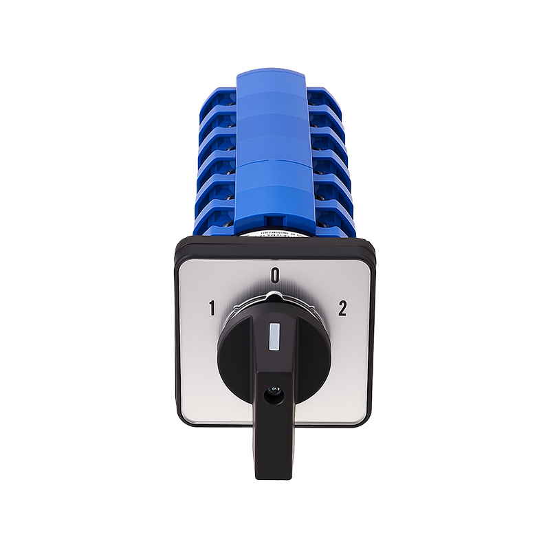 ZHUCO SZW26-63/D606.6 1-0-2 Dreistellungs-Umschalter mit sechs Abschnitten