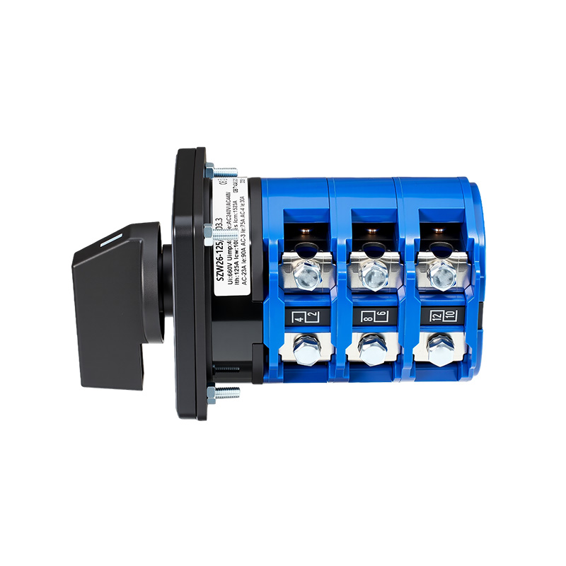 ZHUCO SZW26-125/D303.3 1-0-2 Dreistellungs-Dreiteiler-Umschalter