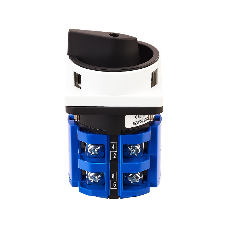 ZHUCO SZW26-63/2GS Grau-Schwarz AUS-EIN Zweistelliger Zweipoliger Netzschalter