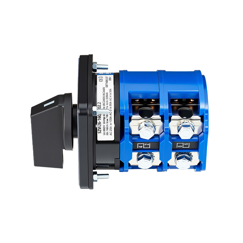 ZHUCO SZW26-160/D202.2 1-0-2 Dreiteiliger zweiteiliger Hochstrom-Umschalter