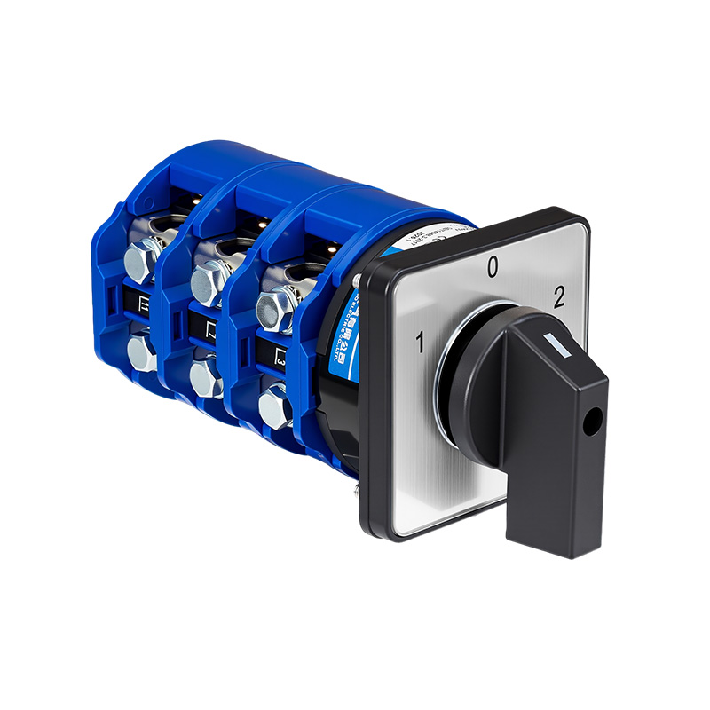 ZHUCO SZW26-160/D303.3 1-0-2 Dreistellungs-Hochstrom-Umschalter mit drei Abschnitten