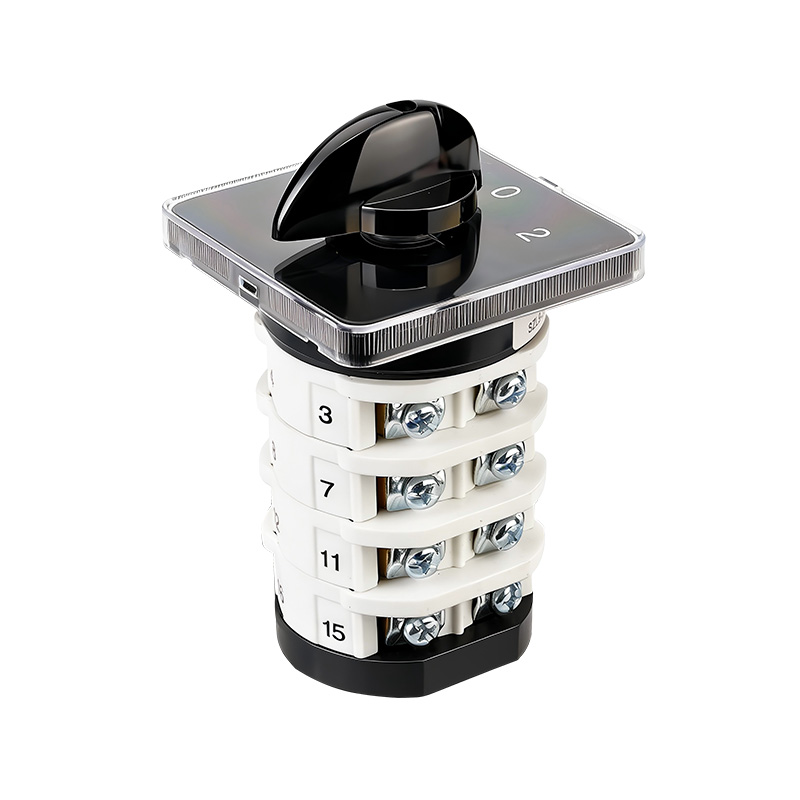 ZHUCO SZL9-25/D1050.4 25A/4P Vierpoliger 102-fach-Wahlschalter mit drei Positionen