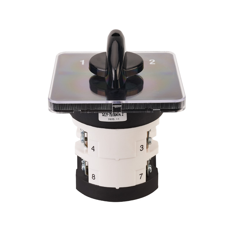 ZHUCO SZL9-75/D0414.2 75A/2P Zweiteiliger 102-Wahlschalter mit drei Positionen