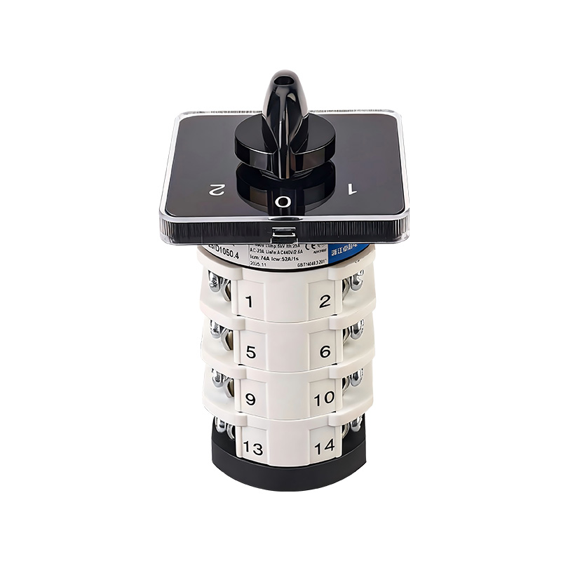 ZHUCO SZL9-25/D1050.4 25A/4P Vierpoliger 102-fach-Wahlschalter mit drei Positionen